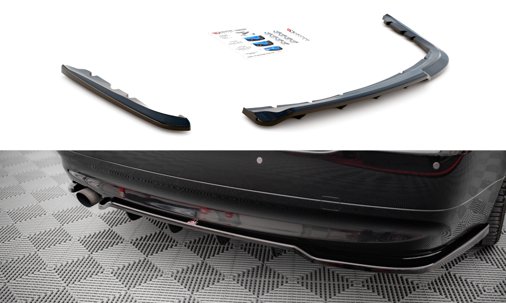 Rear splitter (with vertical bars) bmw 3 sedan e90