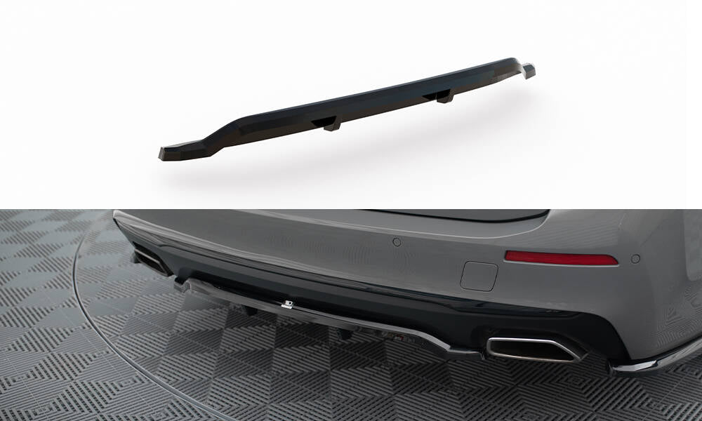 Rear splitter (with vertical bars) bmw 5 g30 / g31 facelift