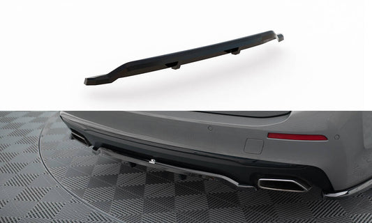 Rear splitter (with vertical bars) bmw 5 g30 / g31 facelift