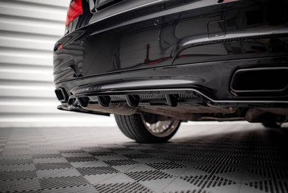 Rear splitter (with vertical bars) bmw 7 m-pack f01