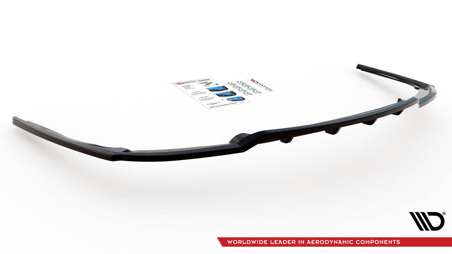 Rear splitter (with vertical bars) bmw 7 m-pack f01