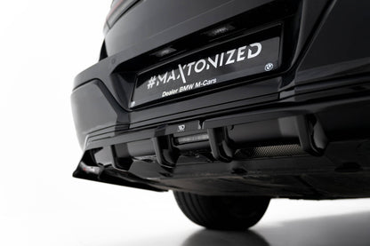 Rear splitter (with vertical bars) bmw 7 m-pack g70