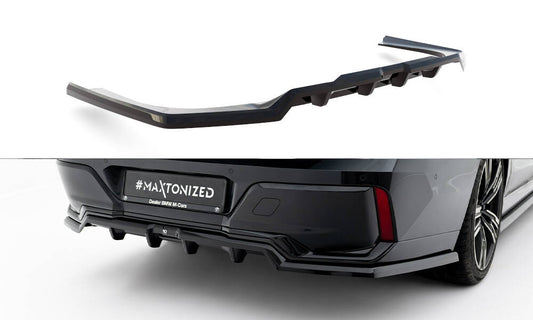 Rear splitter (with vertical bars) bmw 7 m-pack g70