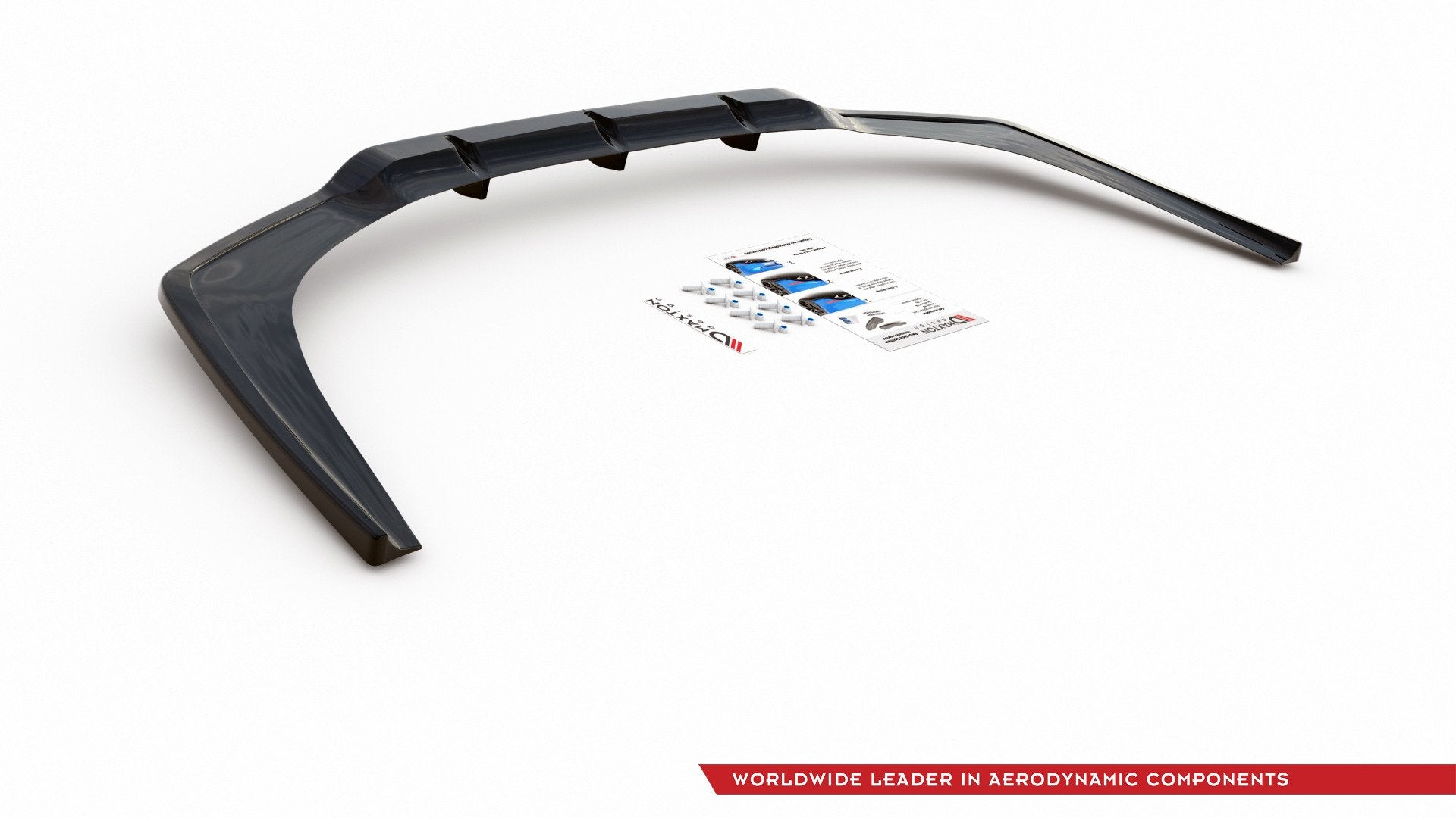 Bageste splitter (med lodrette stænger) BMW 8 coupe m-pack G15