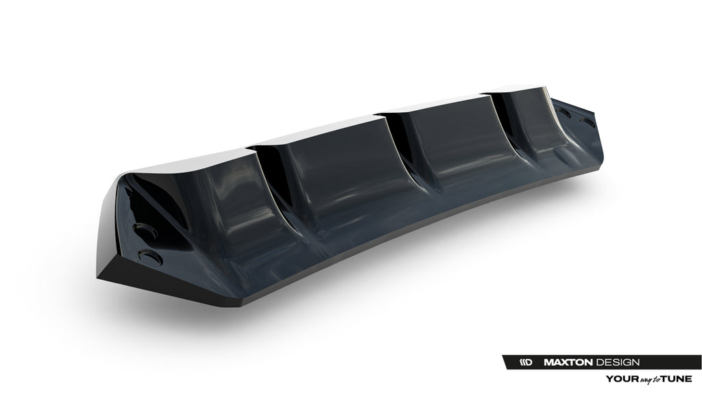Rear splitter (with vertical bars) bmw m5 f90 / f90 facelift