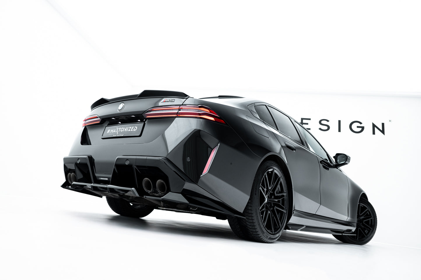 Rear splitter (with vertical bars) bmw m5 sedan / touring g90