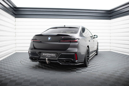 Rear splitter (with vertical bars) bmw m760e g70