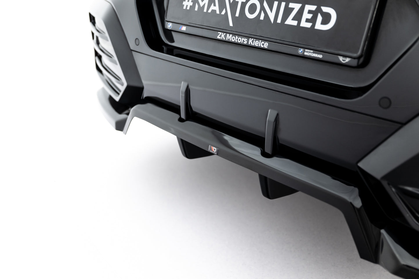 Rear splitter (with vertical bars) bmw x2 m-pack / ix2 u10