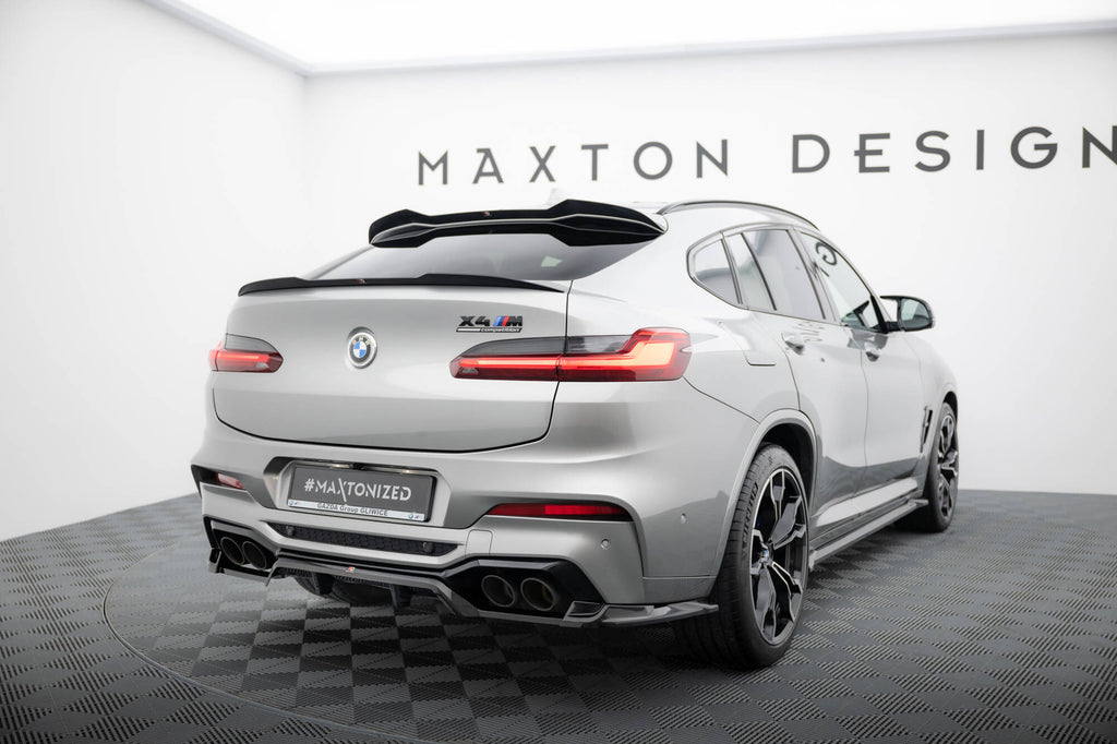 Rear splitter (with vertical bars) bmw x4 m f98