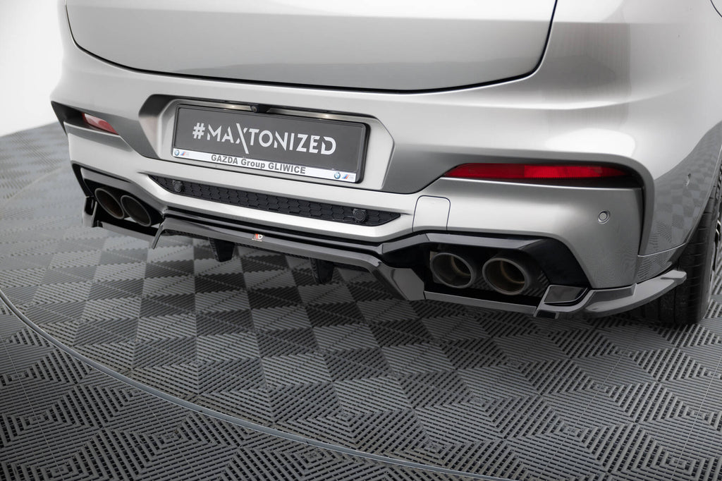 Rear splitter (with vertical bars) bmw x4 m f98