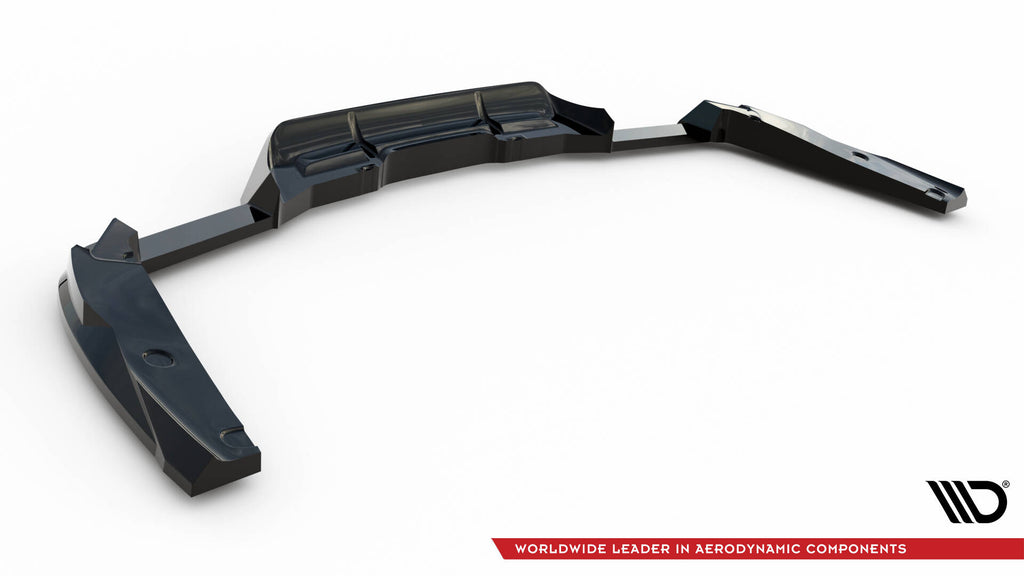 Rear splitter (with vertical bars) bmw x4 m f98