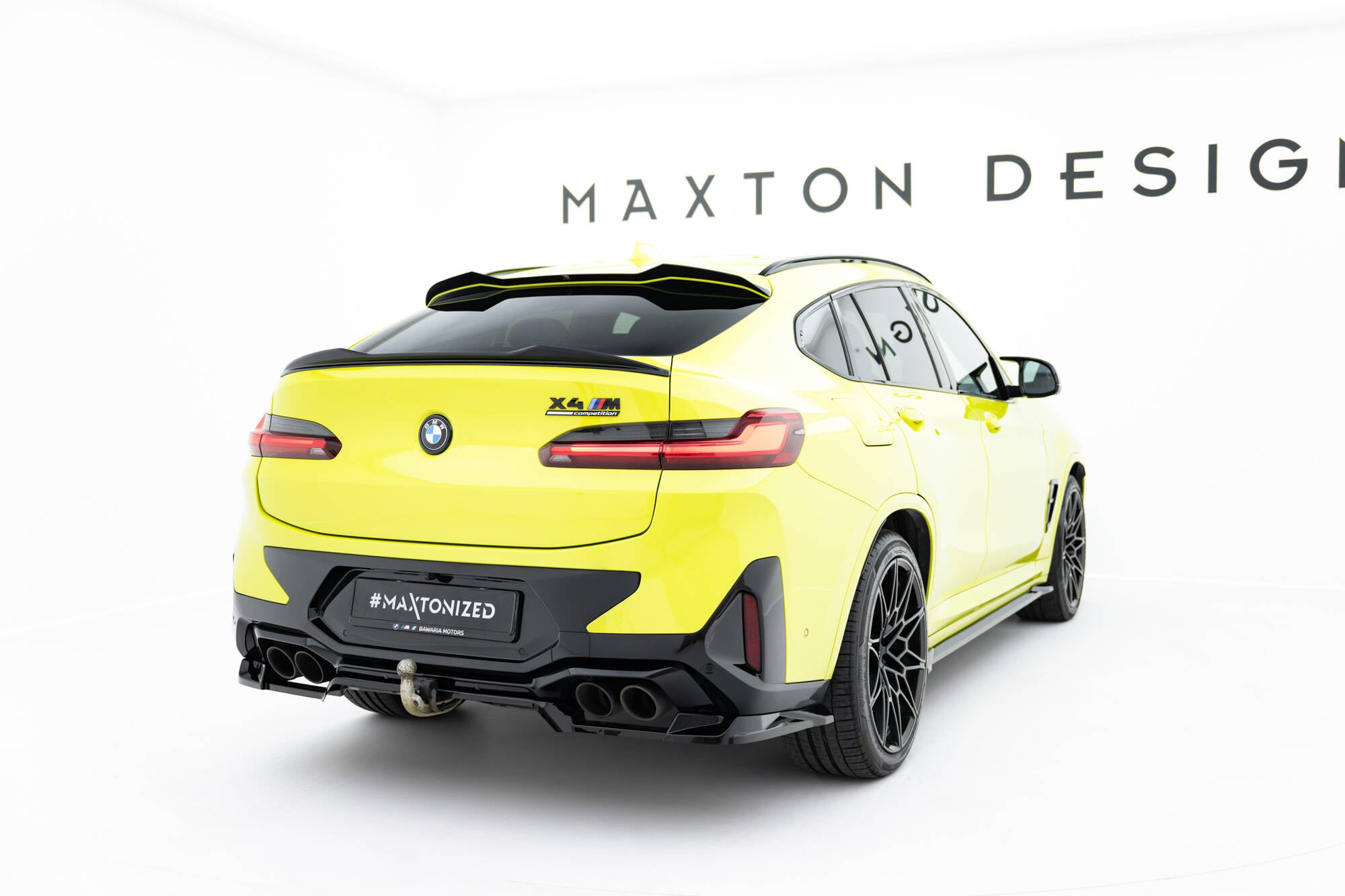 Bageste splitter (med lodrette stænger) BMW X4M F98 FACACRIFT
