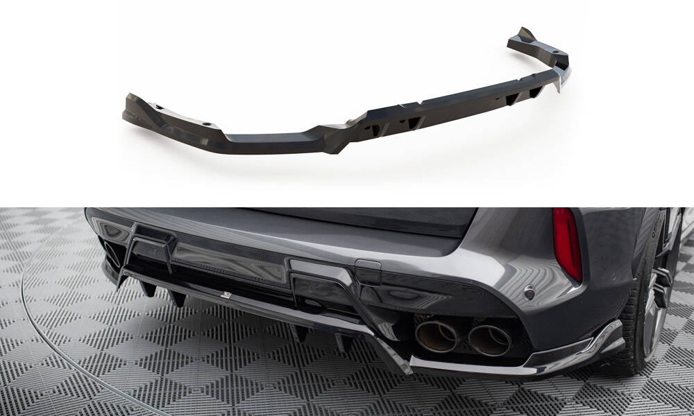 Bageste splitter (med lodrette stænger) BMW X5 M F95 ansigtsløftning