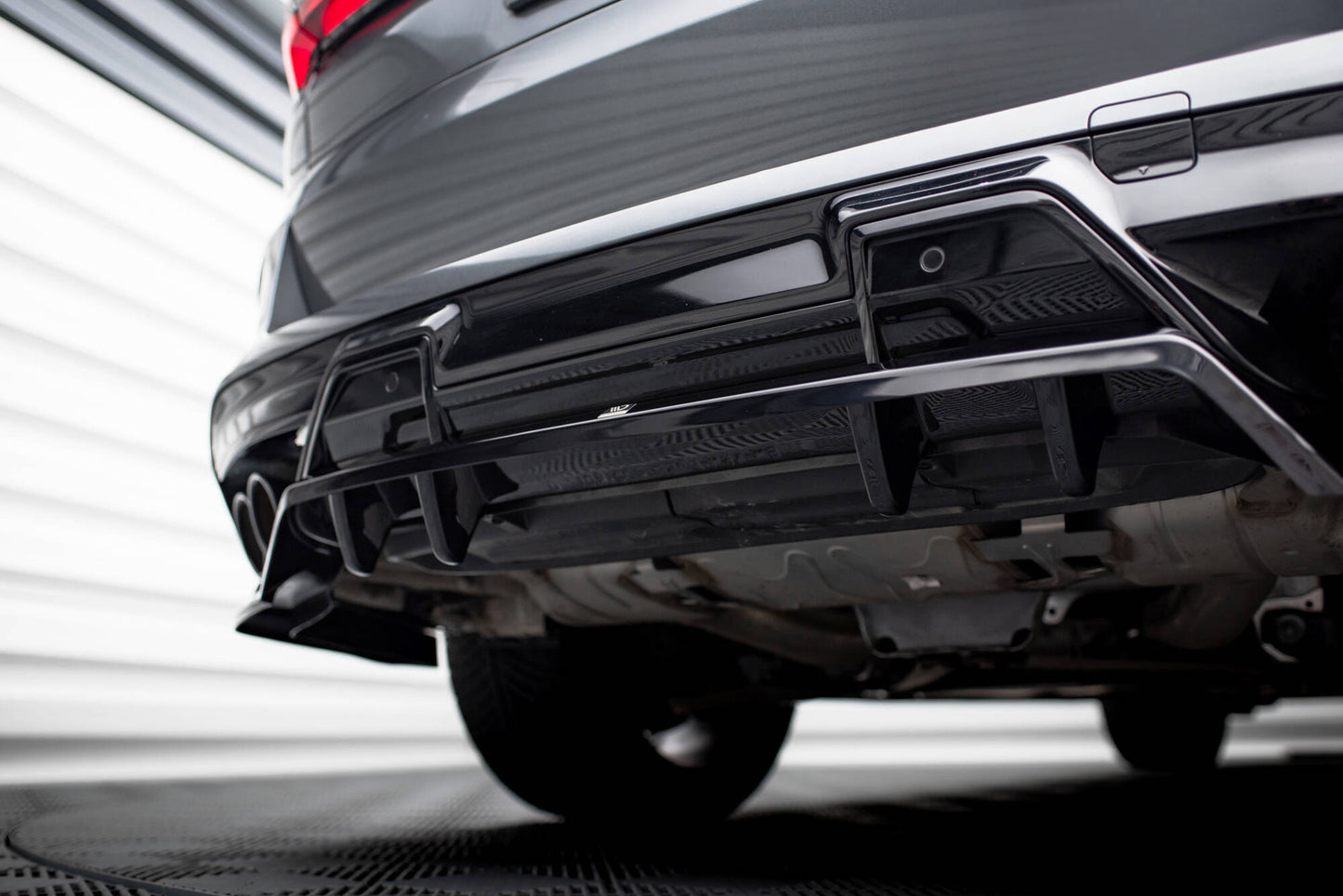 Rear splitter (with vertical bars) bmw x5 m f95 facelift