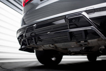 Rear splitter (with vertical bars) bmw x5 m f95 facelift