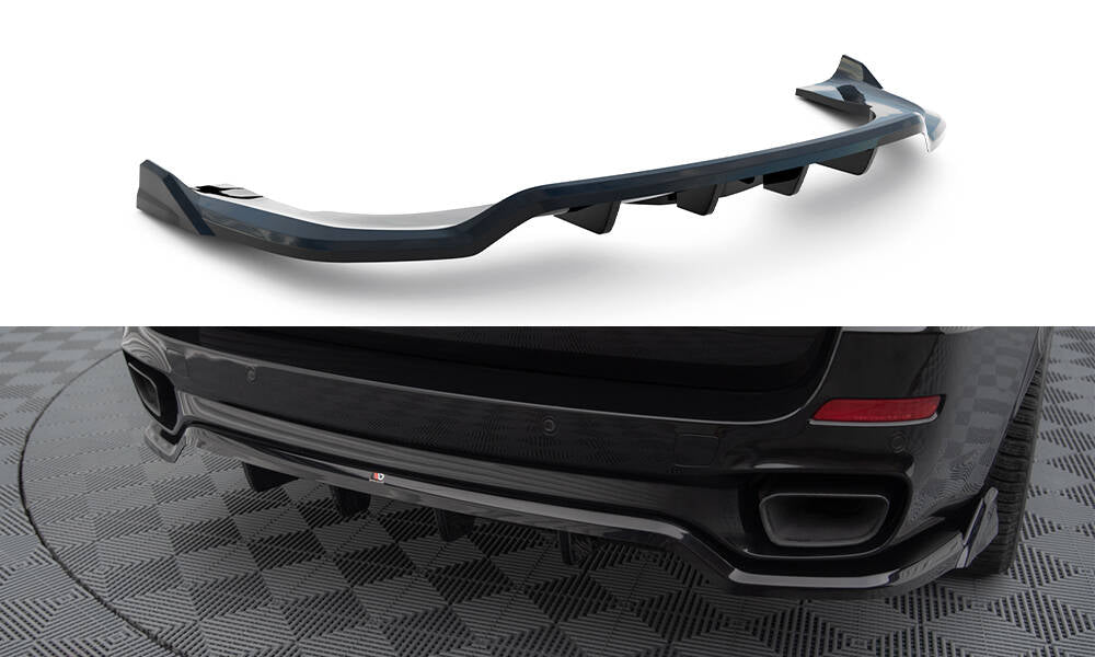 Rear splitter (with vertical bars) bmw x5 m-pack f15