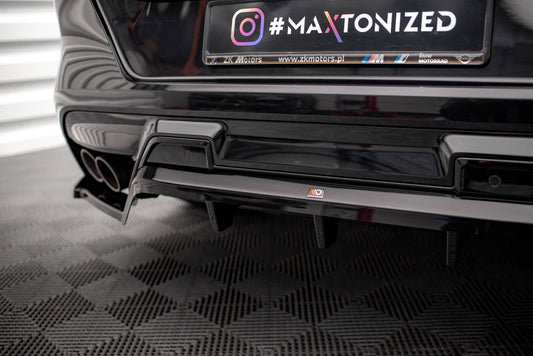 Rear splitter (with vertical bars) bmw x6 m f96