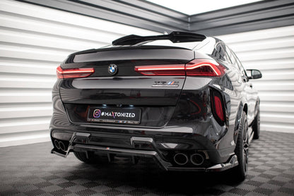 Rear splitter (with vertical bars) bmw x6 m f96