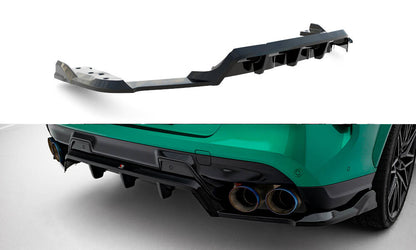 Rear splitter (with vertical bars) bmw x6 m f96 facelift