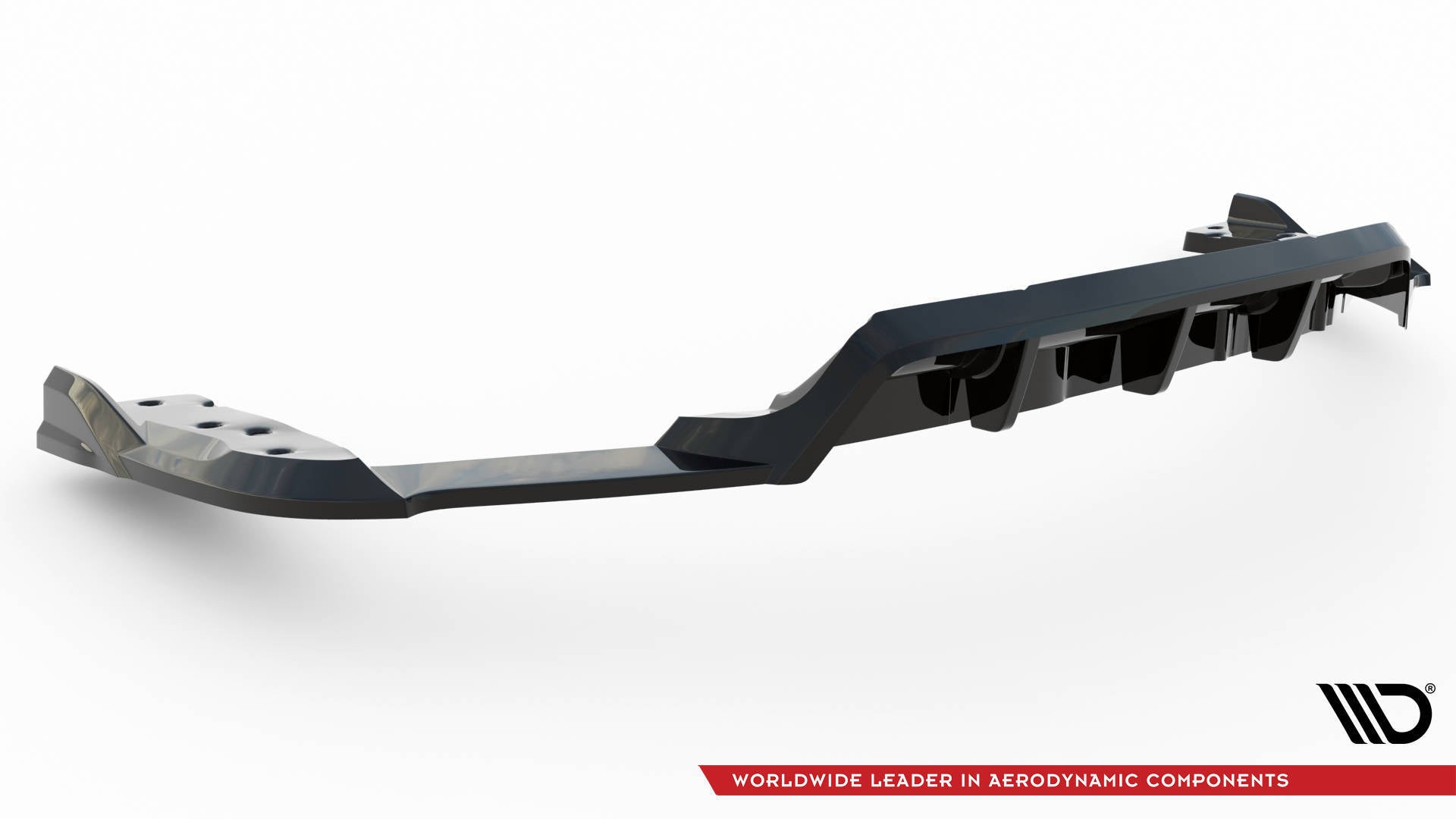 Rear splitter (with vertical bars) bmw x6 m f96 facelift