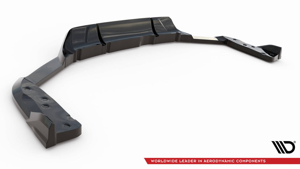 Rear splitter (with vertical bars) bmw x6 m f96 facelift
