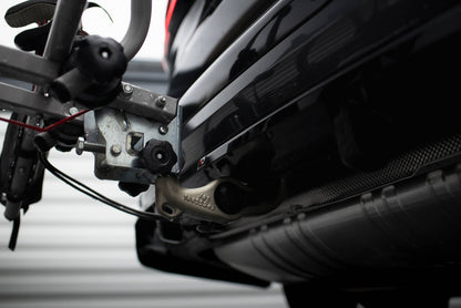 Rear splitter (with vertical bars) bmw x7 m-pack g07 facelift