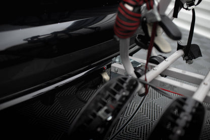 Rear splitter (with vertical bars) bmw x7 m-pack g07 facelift