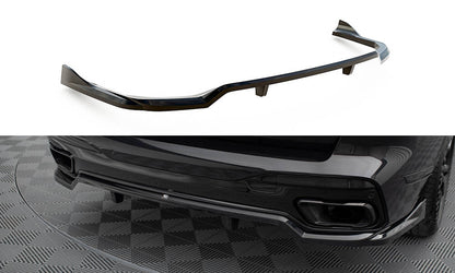 Rear splitter (with vertical bars) bmw x7 m-pack g07 facelift