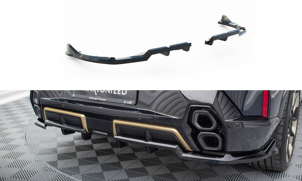 Bageste splitter (med lodrette stænger) BMW XM G09