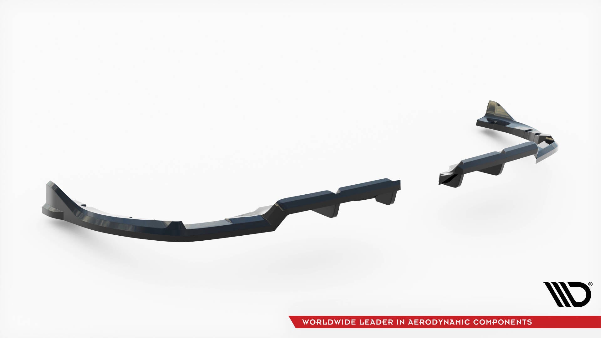 Bageste splitter (med lodrette stænger) BMW XM G09