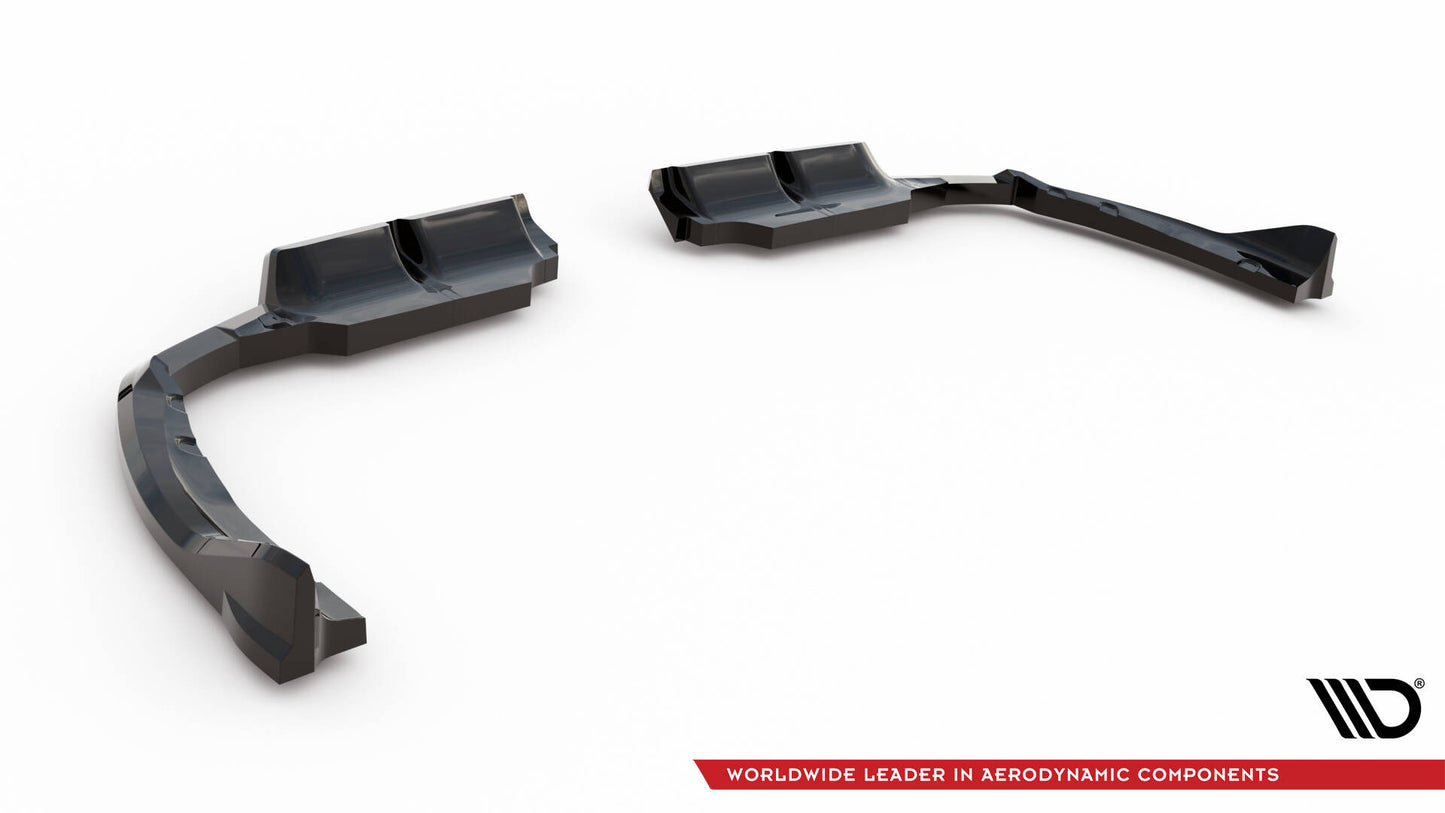 Rear splitter (with vertical bars) bmw xm g09