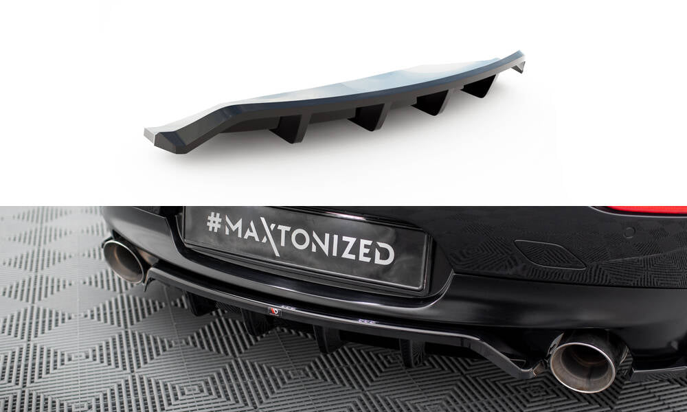 Rear splitter (with vertical bars) bmw z4 m-pack e89 facelift