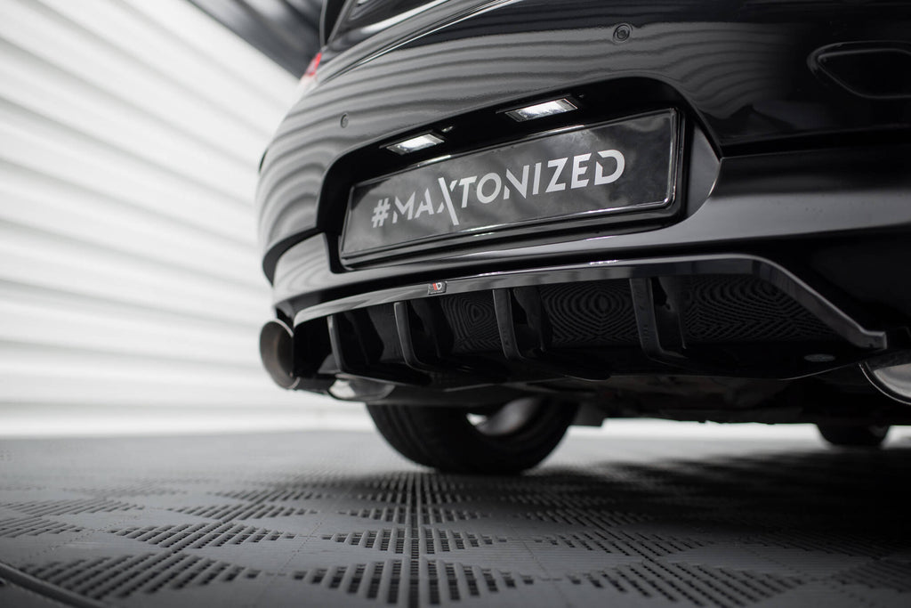 Rear splitter (with vertical bars) bmw z4 m-pack e89 facelift