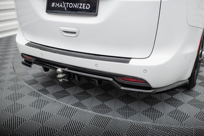 Rear splitter (with vertical bars) chrysler pacifica mk2 facelift
