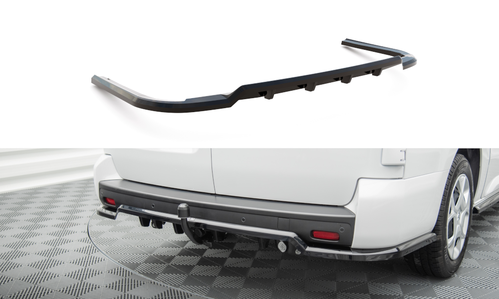 Rear splitter (with vertical bars) citroen jumpy l3 mk3