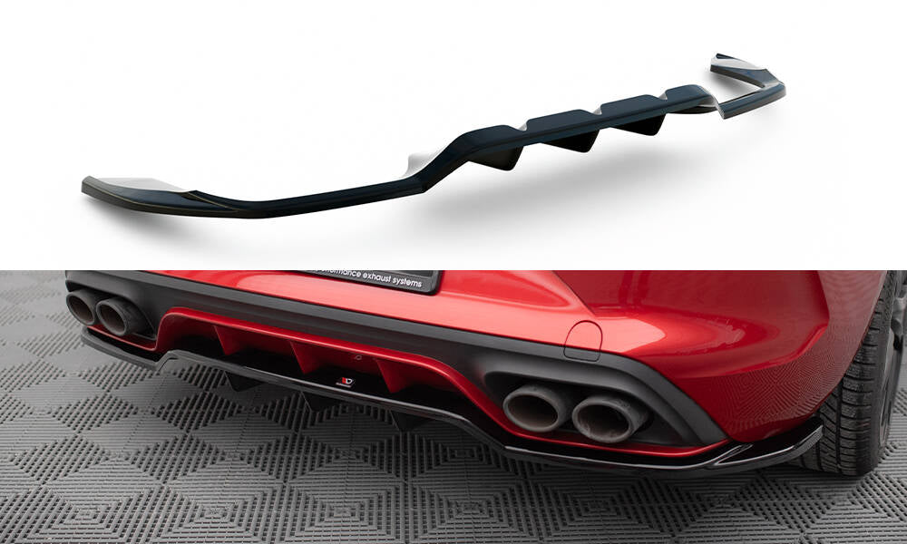Rear splitter (with vertical bars) cupra leon hatchback mk1