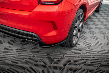 Rear splitter (with vertical bars) fiat 500x sport mk1 facelift