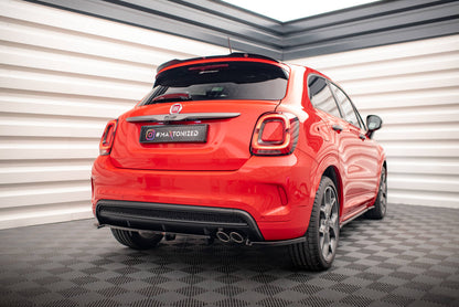 Rear splitter (with vertical bars) fiat 500x sport mk1 facelift