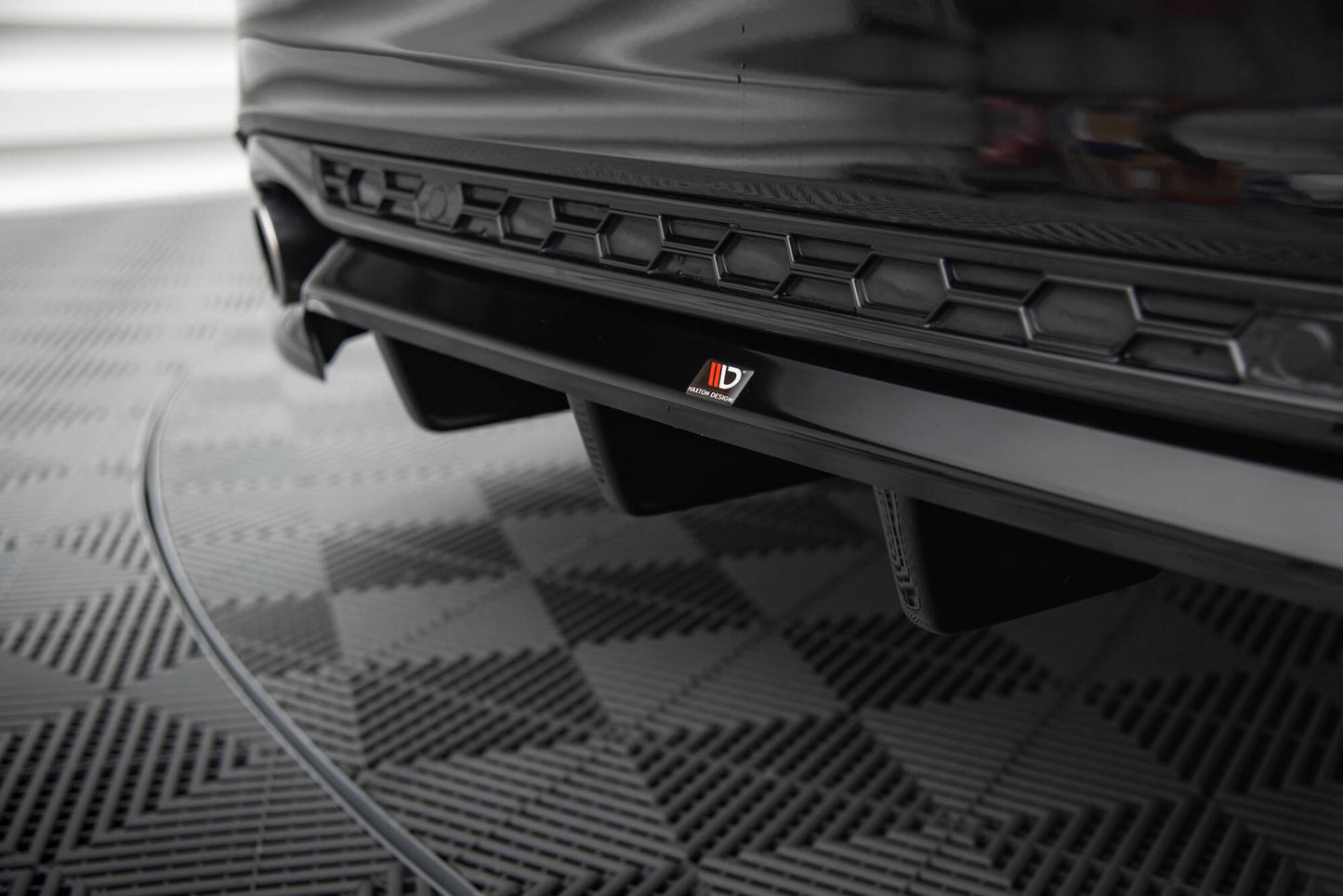 Rear splitter (with vertical bars) Ford Mondeo Estate St-Line MK4 Facelift