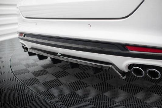 Rear Splits (With Vertical Bars) Ford Mondeo Sport MK5 Facelift / Fusion Sport MK2 Facelift
