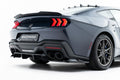 Rear splitter (with vertical bars) ford mustang dark horse mk7