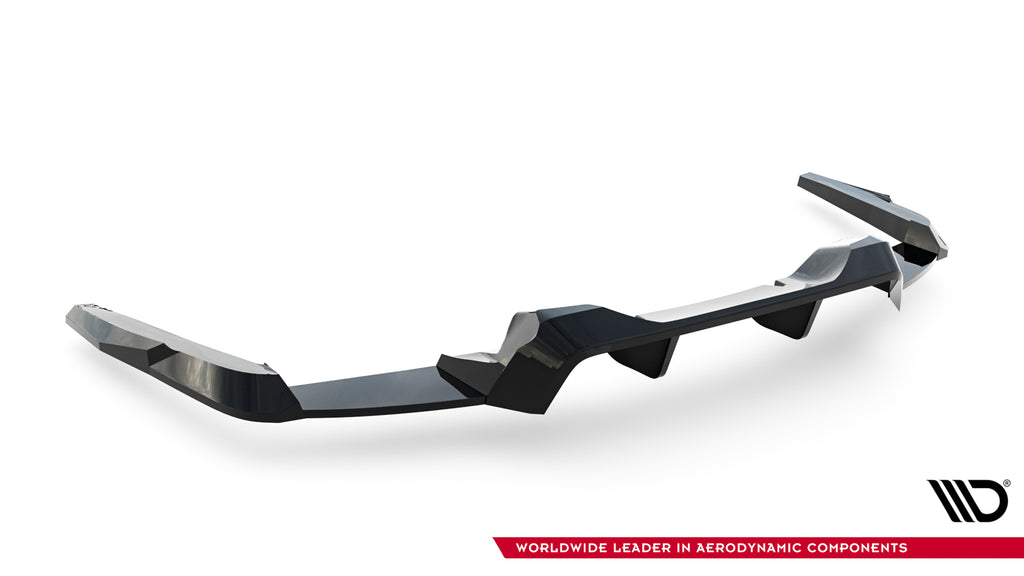 Rear splitter (with vertical bars) ford mustang dark horse mk7