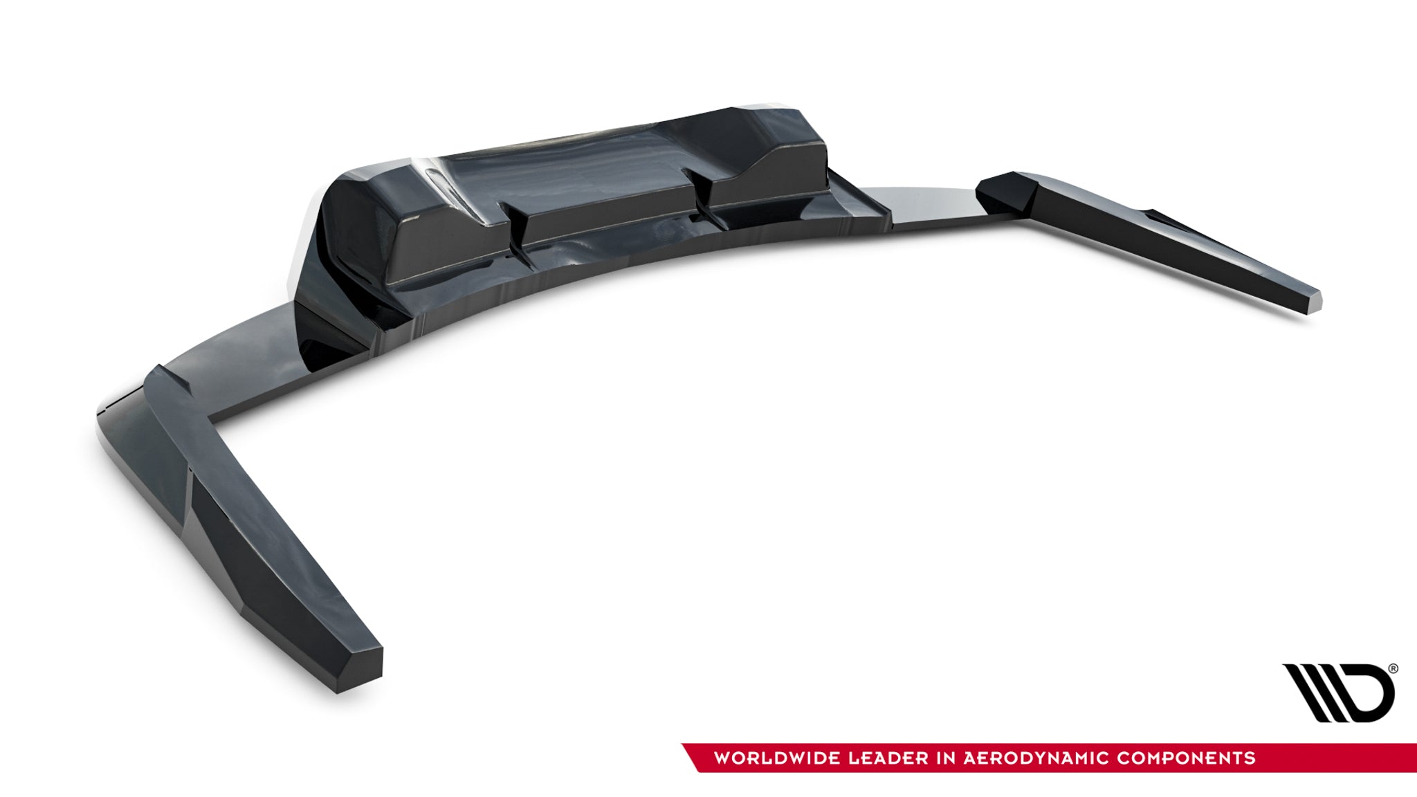 Rear splitter (with vertical bars) ford mustang dark horse mk7