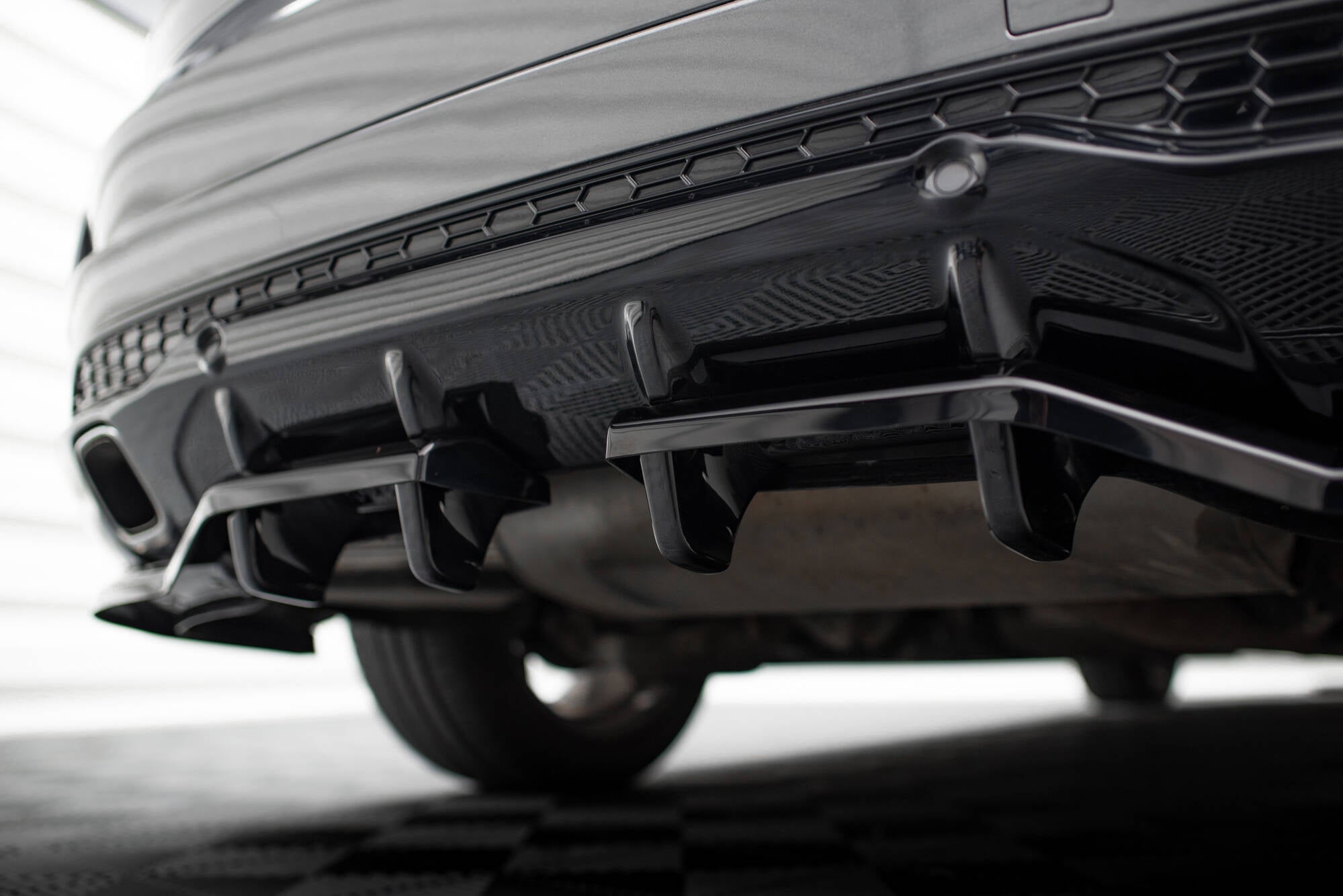 Rear splitter (with vertical bars) ford s-max st-line mk2