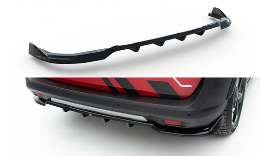 Rear splitter (with vertical bars) ford tourneo courier mk2