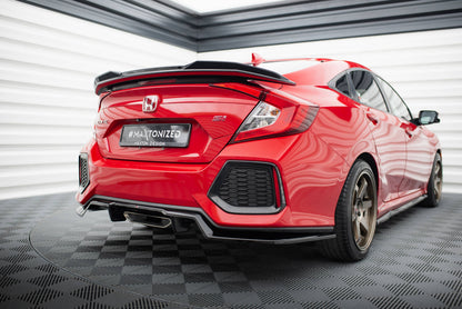 Rear splitter (with vertical bars) honda civic si mk10