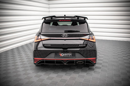 Rear splitter (with vertical bars) Hyundai i20 n mk3
