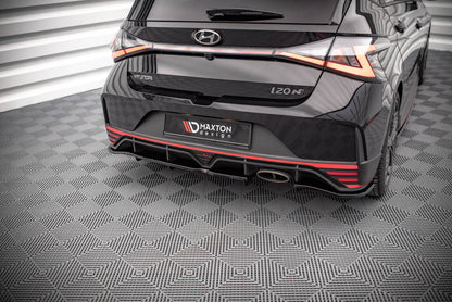 Rear splitter (with vertical bars) Hyundai i20 n mk3