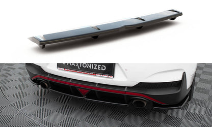 Bageste splitter (med lodrette stænger) Hyundai i30 n Mk3 fastback