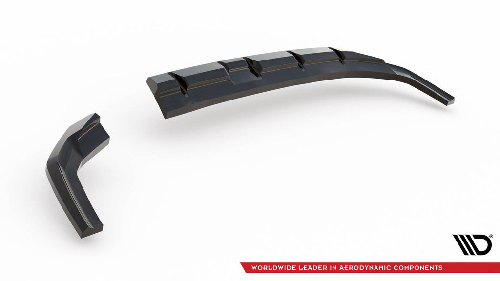 Rear splitter (with vertical bars) hyundai kona n-line mk2